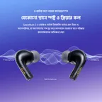 Second image of oraimo SpaceBuds Z ANC True Wireless Earphones with Spatial Audio