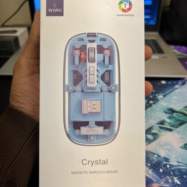 Second image of WiWU WM105 Wireless Blue Mouse