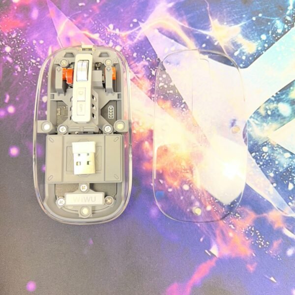 Second image of WiWU WM105 Wireless Blue Mouse